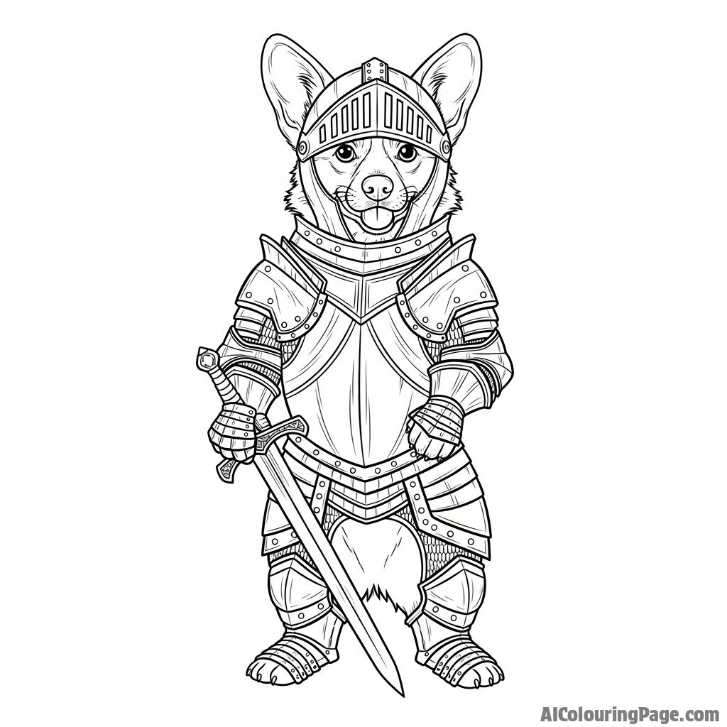 70 Free Corgi Coloring Pages (100% Free) – free printable animals coloring pages