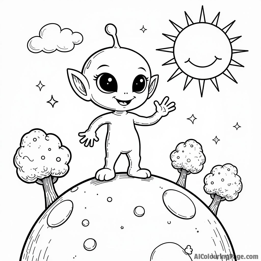 Free Planet Coloring Pages – free printable geography and landscape coloring sheets