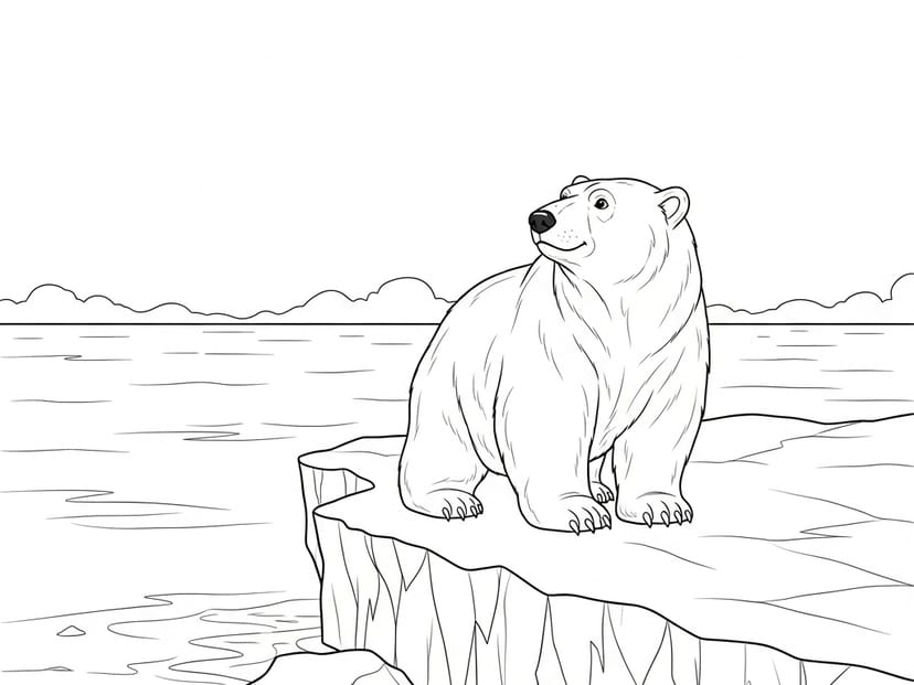 60 Free Polar bear Coloring Pages (Print & Download) – free printable coloring page