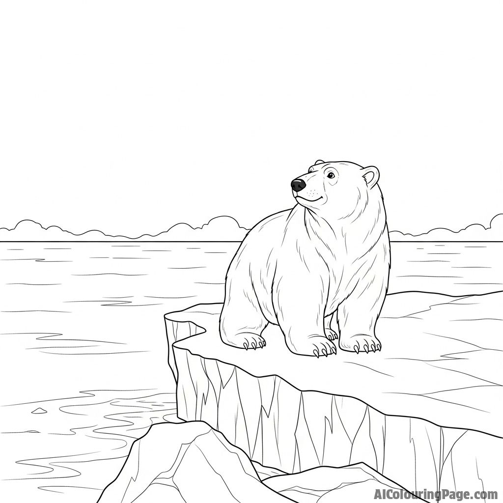 60 Free Polar bear Coloring Pages (Print & Download) – free printable animals coloring pages