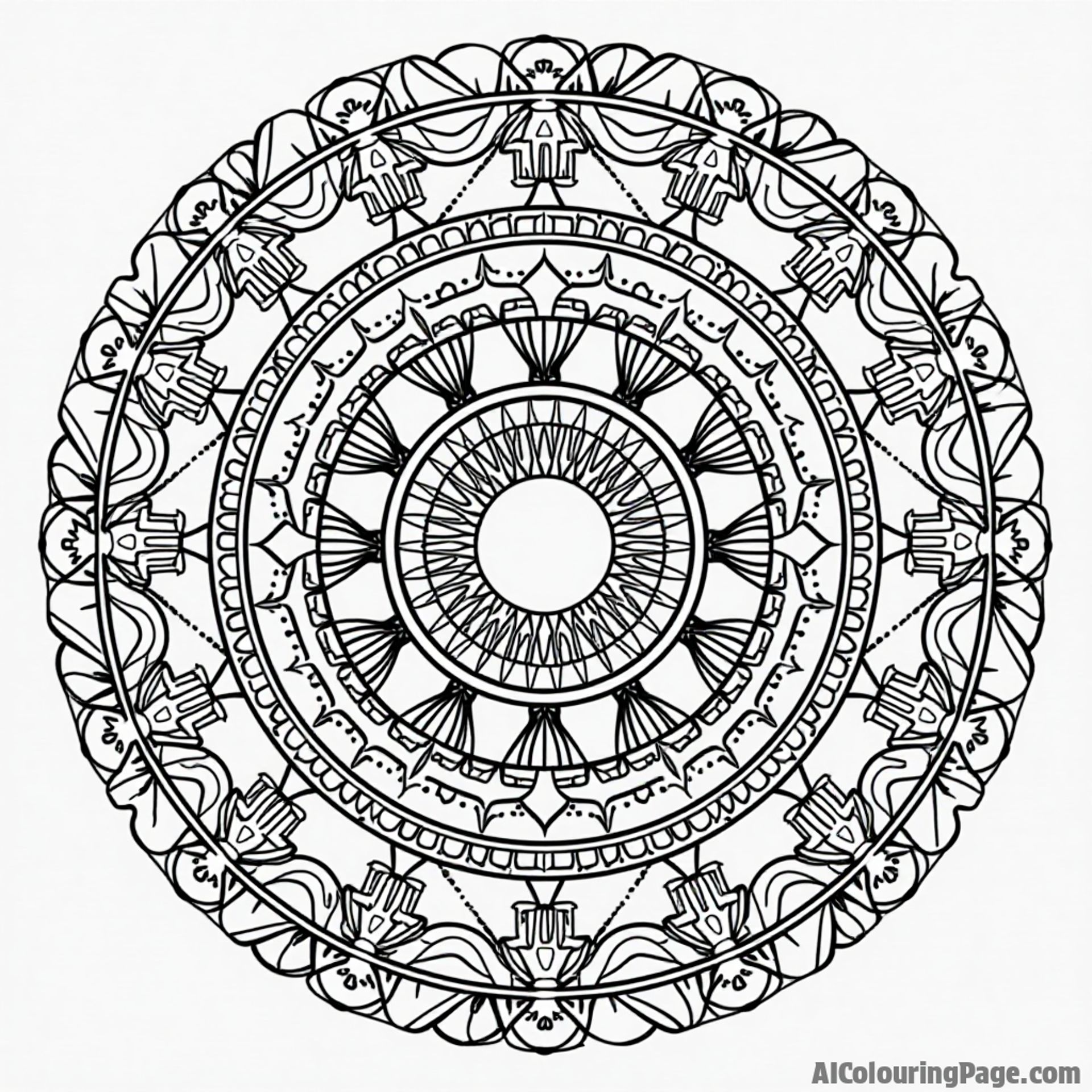 A close-up of a kinara with intricate patterns, surrounded by traditional African symbols, inviting children to explore their creativity while coloring this meaningful image.