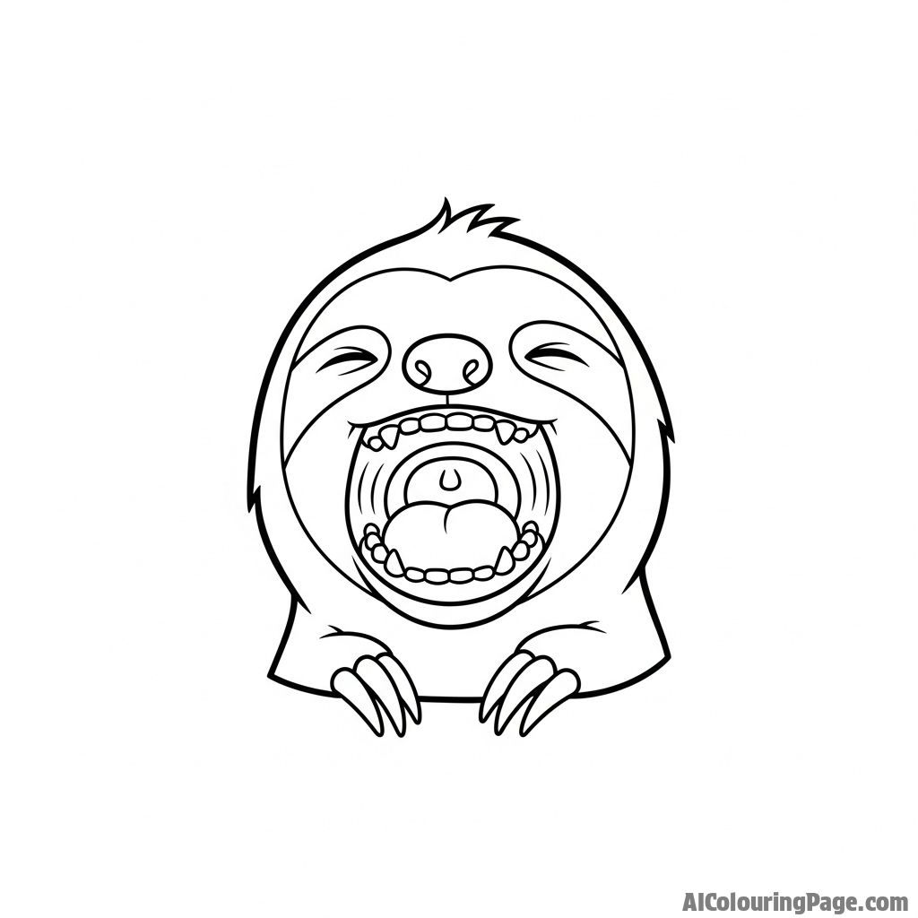 60 Free Sloth Coloring Pages (Print & Download) – free printable animals coloring pages