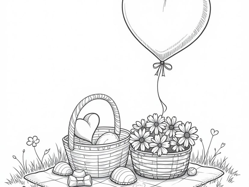 Free Valentines day Coloring Pages – free printable coloring page