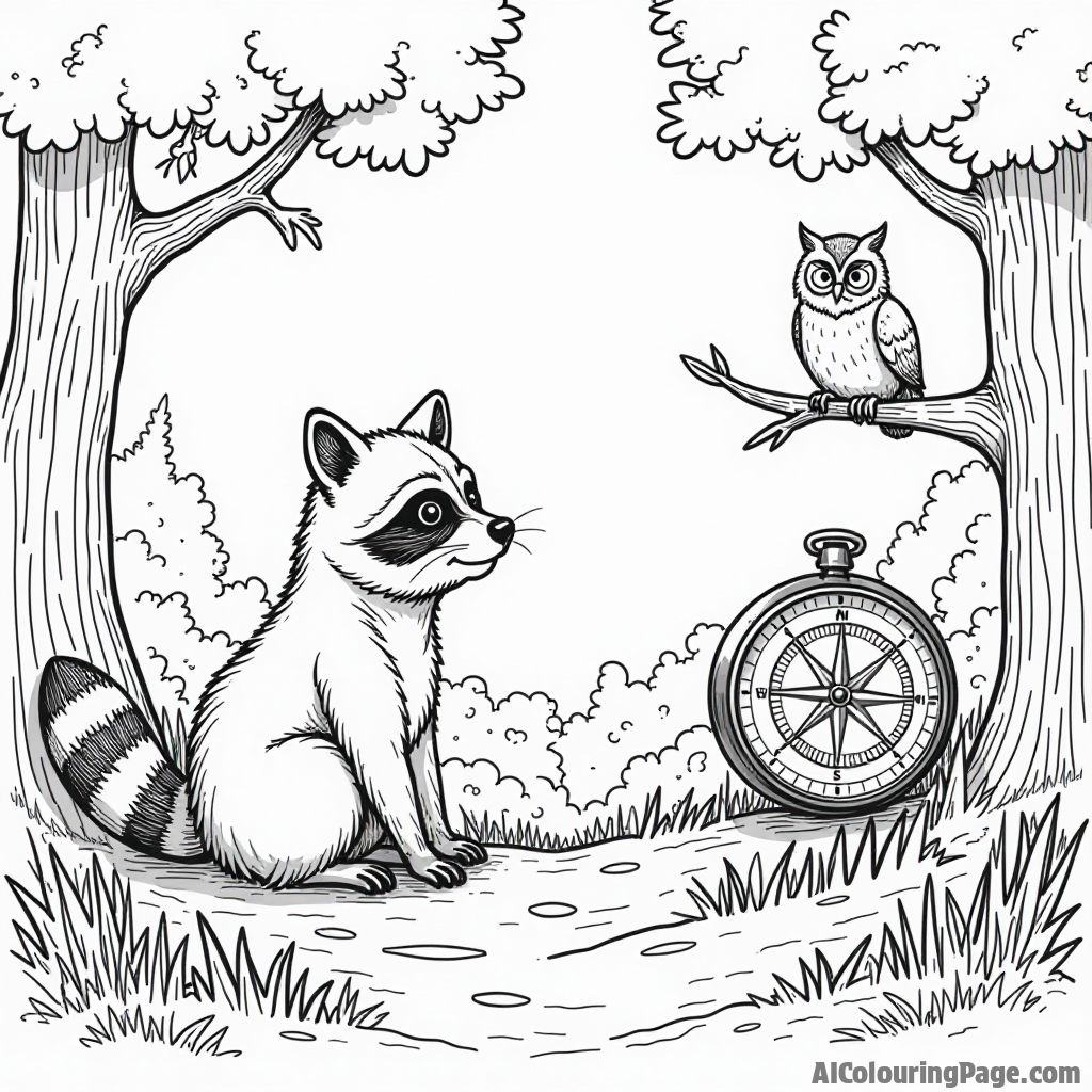 Free Compass Coloring Pages – free printable adventure and explorer coloring pages