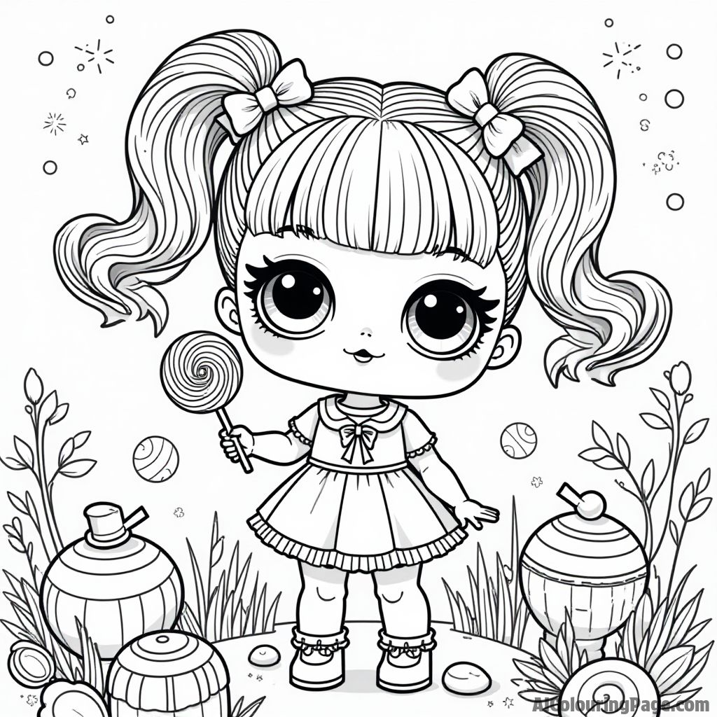Free Lol Doll Coloring Pages – free printable famous characters coloring pages