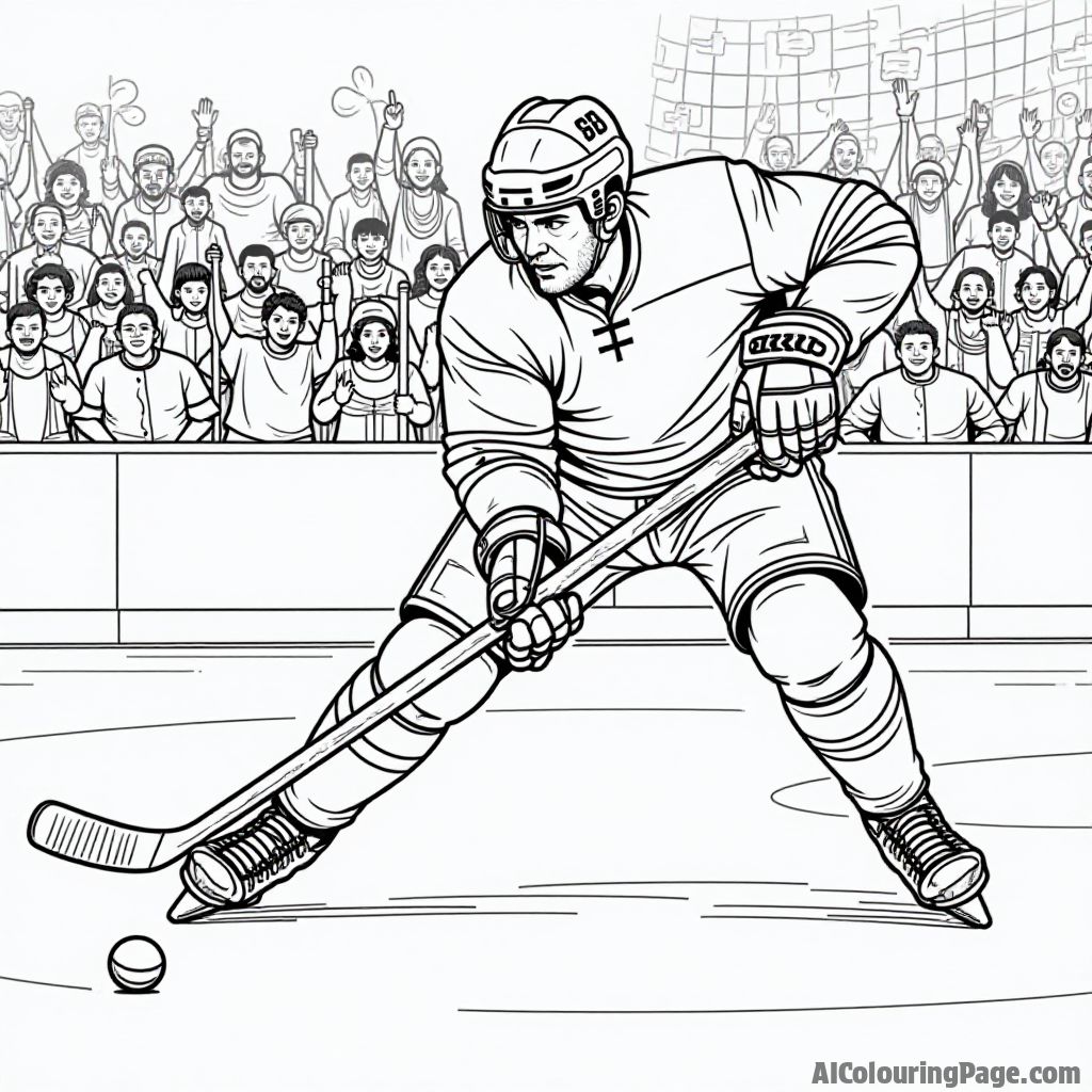 Free Hockey Coloring Pages – free printable sports and activities coloring pages