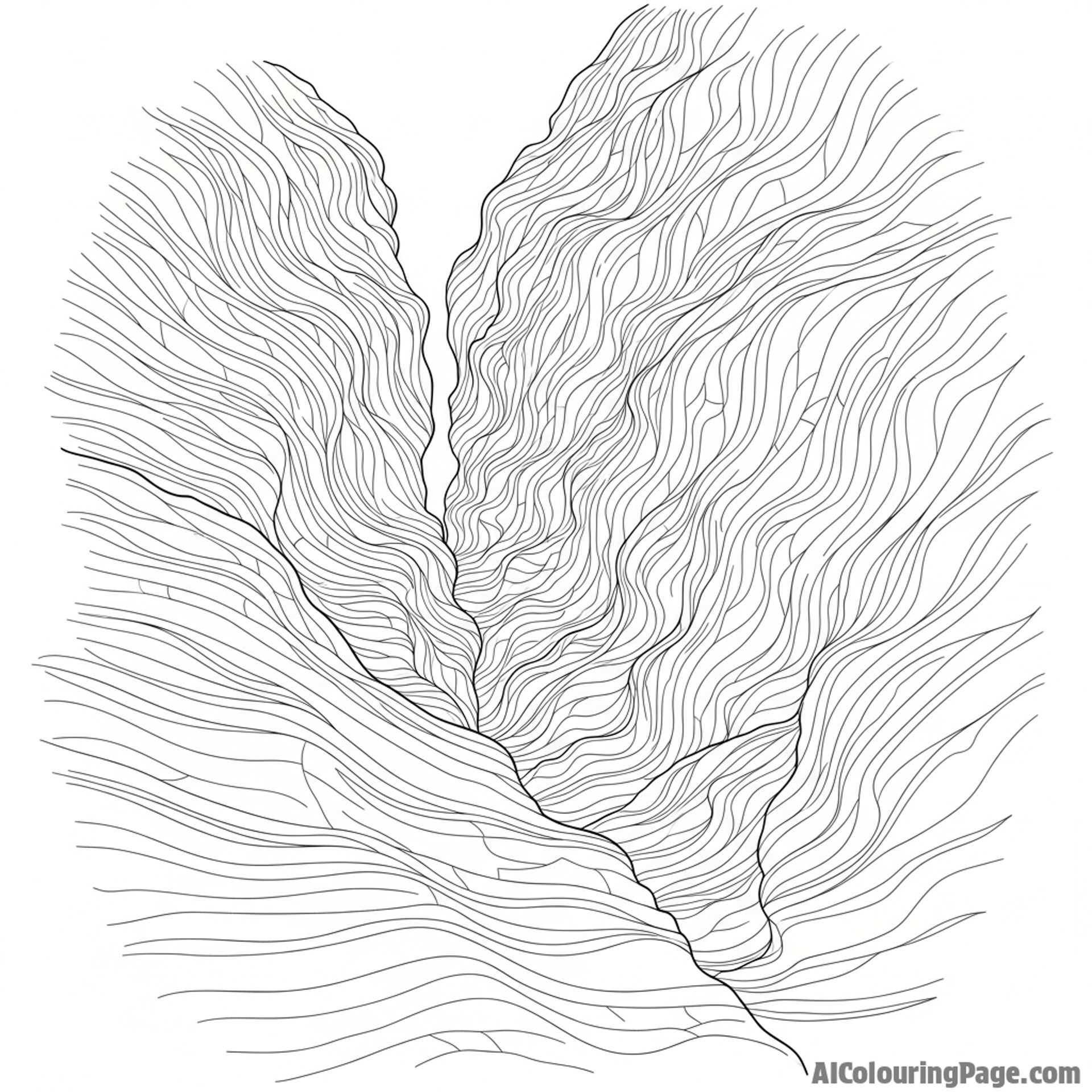 Canyon walls, eroded sandstone, intricate patterns.
