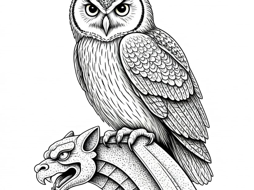 Free Owl Coloring Pages – free printable coloring page