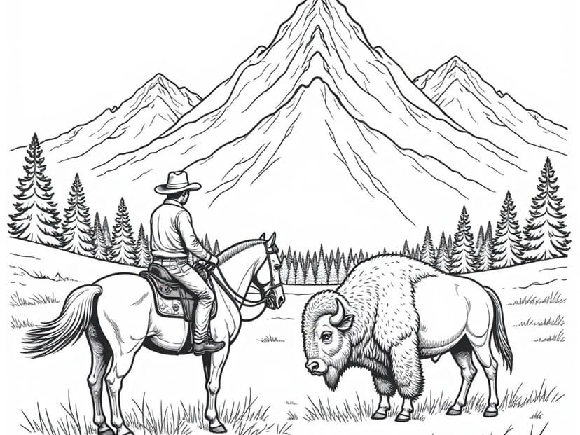 Free Montana Coloring Pages – free printable coloring page