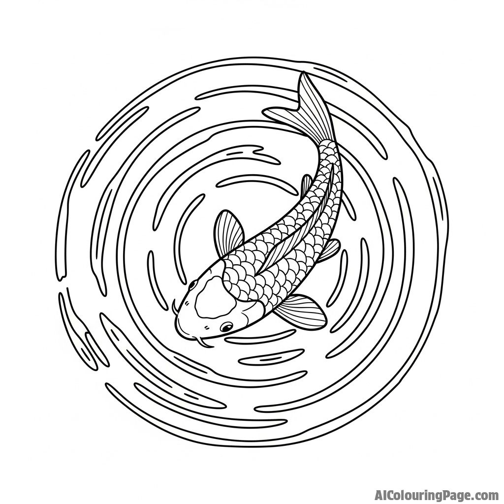 61 Free Koi fish Coloring Pages (Print & Download) – free printable animals coloring pages