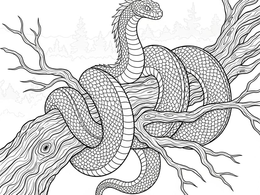 56 Free Snake Coloring Pages (Print & Download) – free printable coloring page