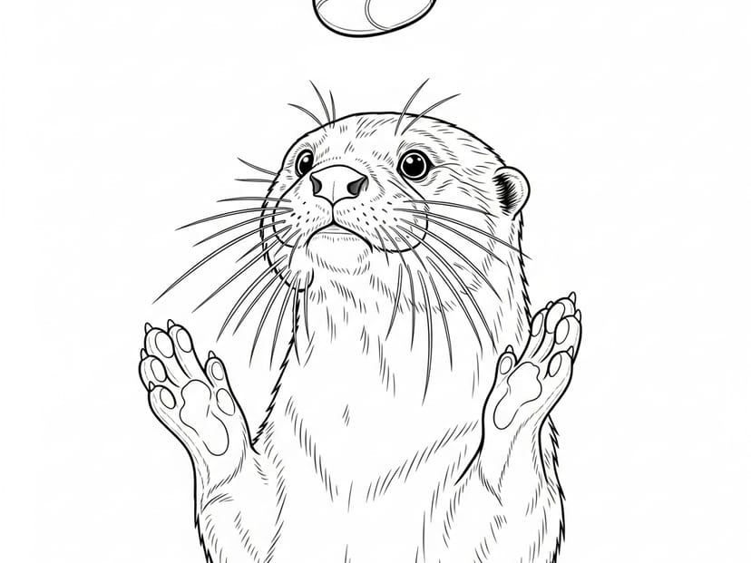 61 Free Otter Coloring Pages (Print & Download) – free printable coloring page