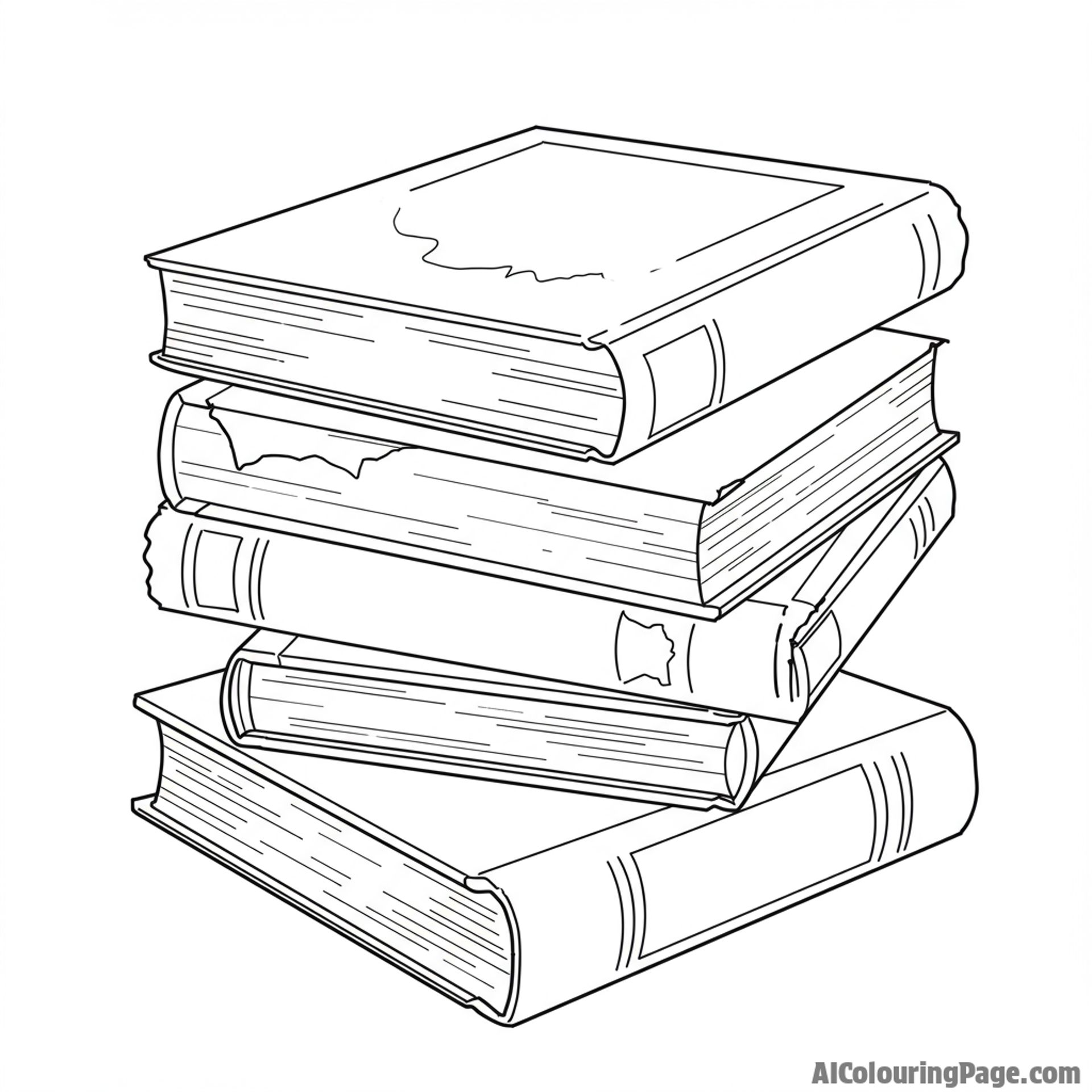 A close-up of a stack of textbooks, showing wear and tear from years of use.