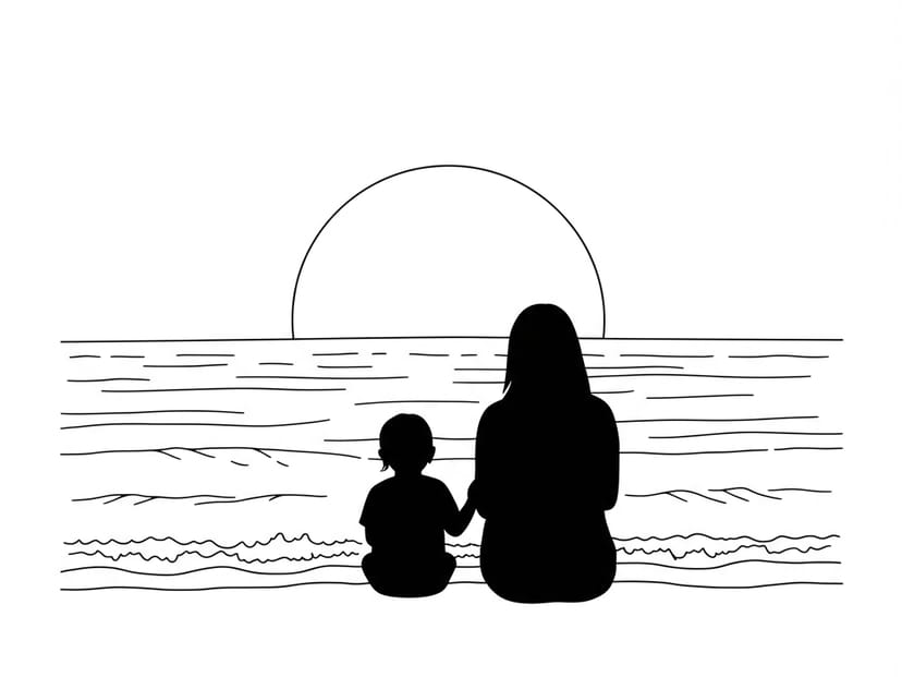 Free Mother's day Coloring Pages – free printable coloring page
