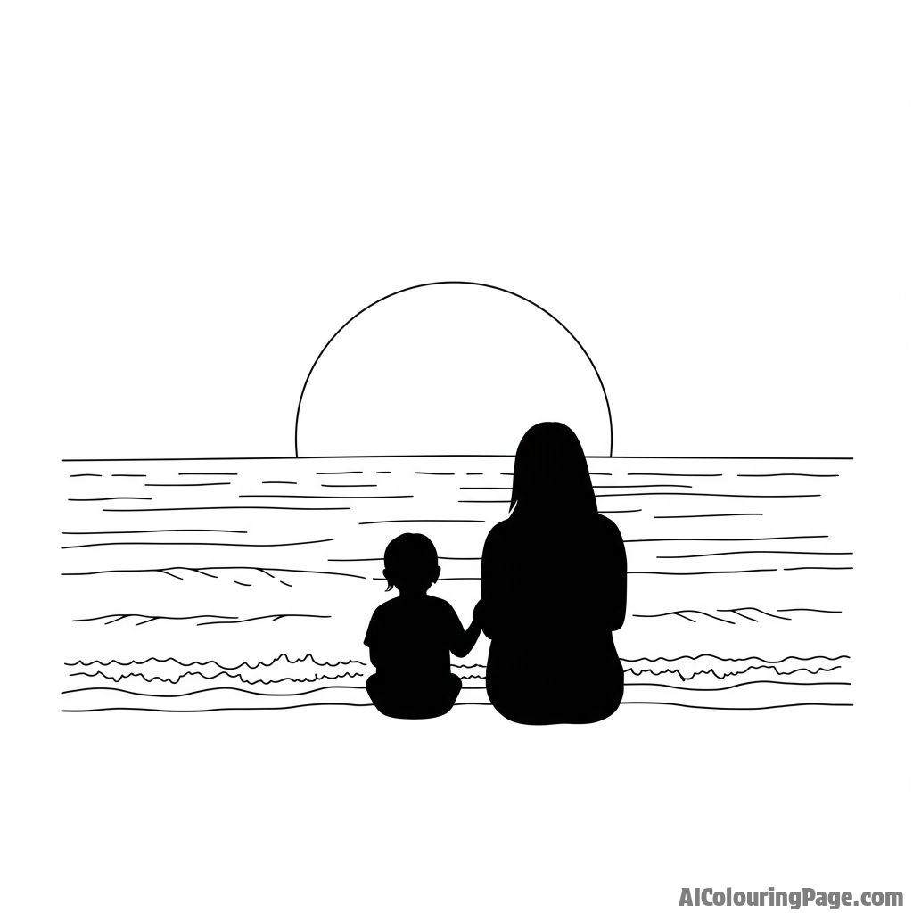 Free Mother's day Coloring Pages – free printable seasonal coloring pages