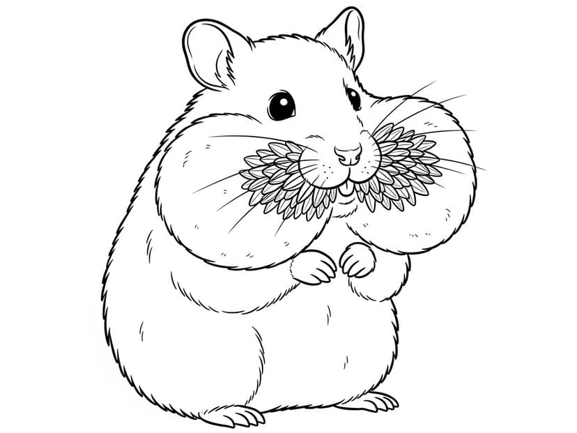 61 Free Hamster Coloring Pages (Print & Download) – free printable coloring page