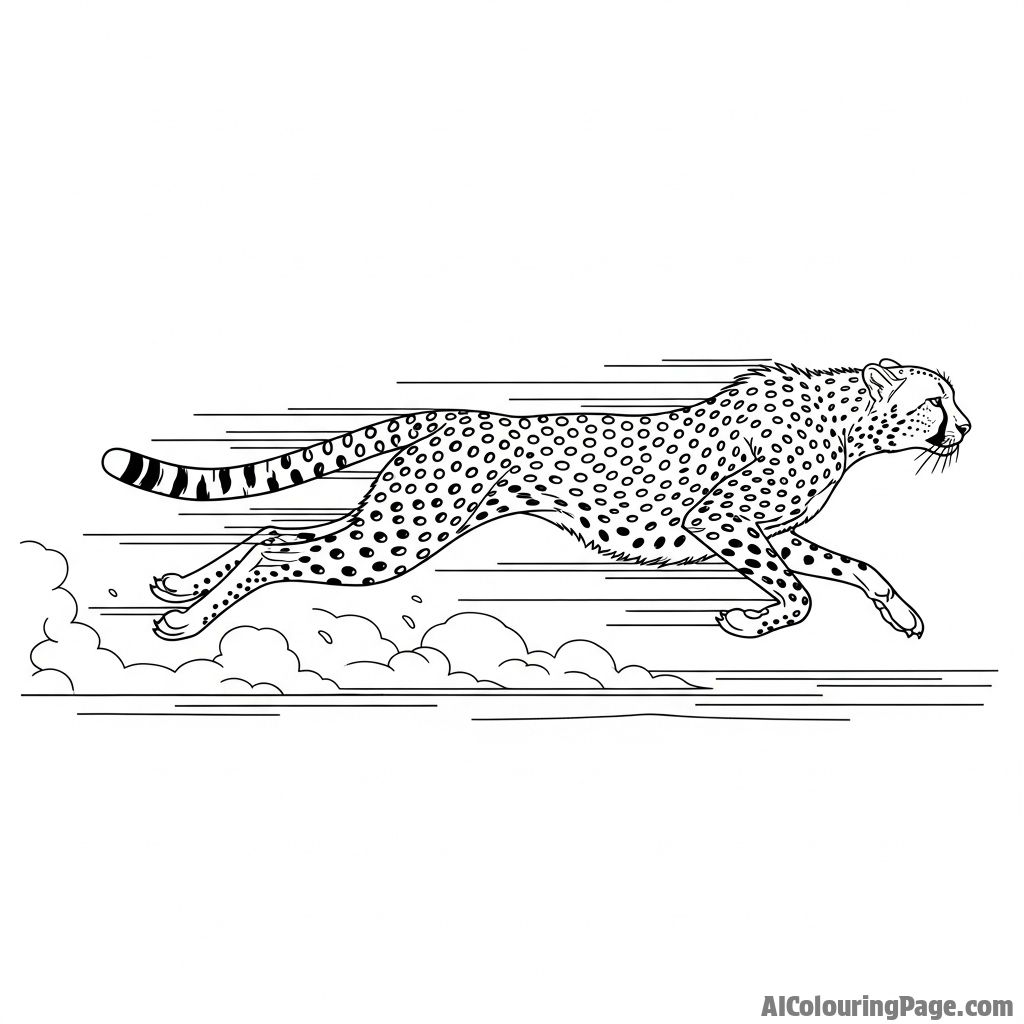 69 Cheetah Coloring Pages (100% Free) – free printable animals coloring pages