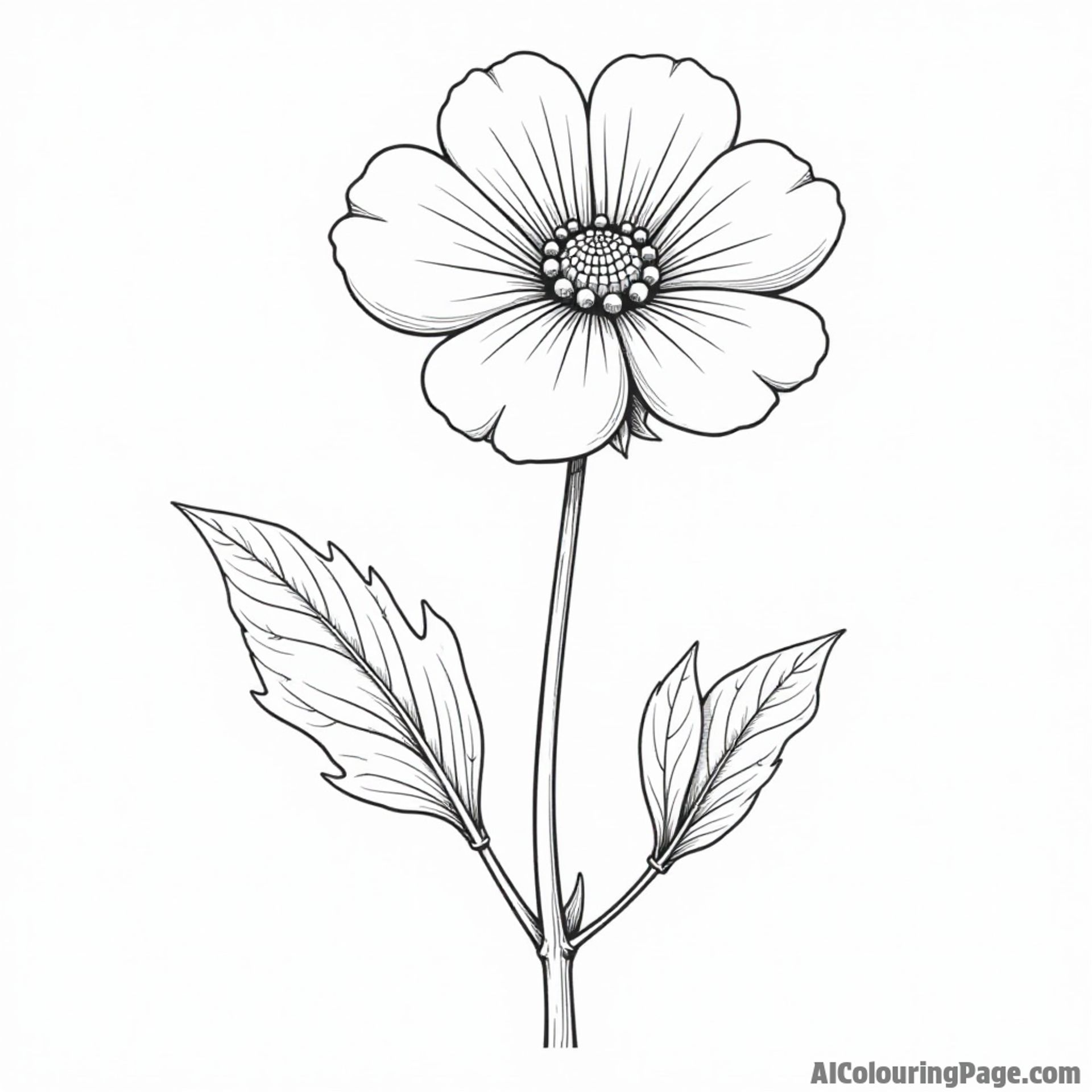 A delicate forget-me-not with small petals