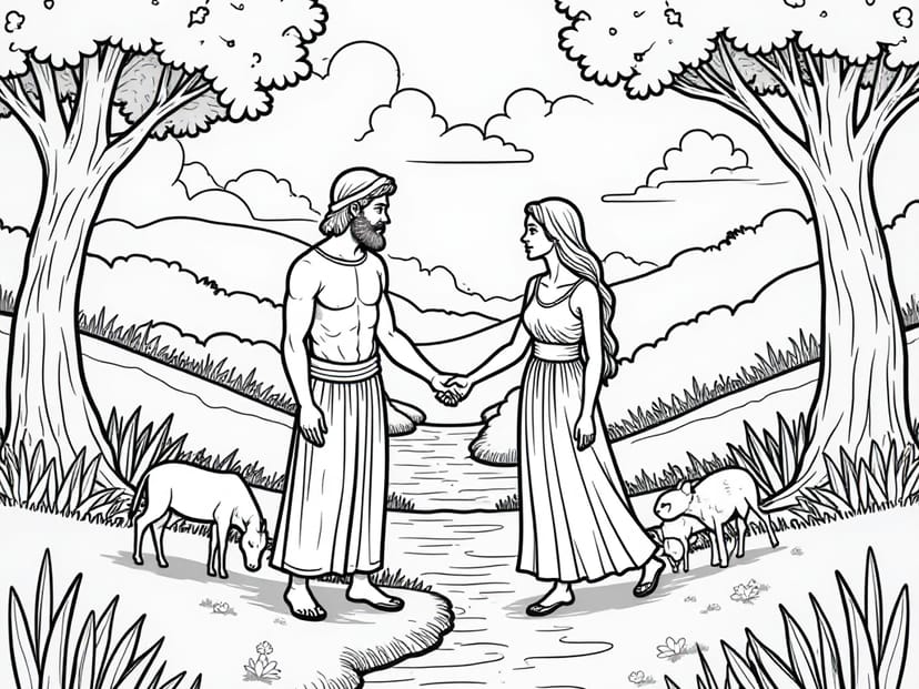 Free Creation Coloring Pages – free printable coloring page