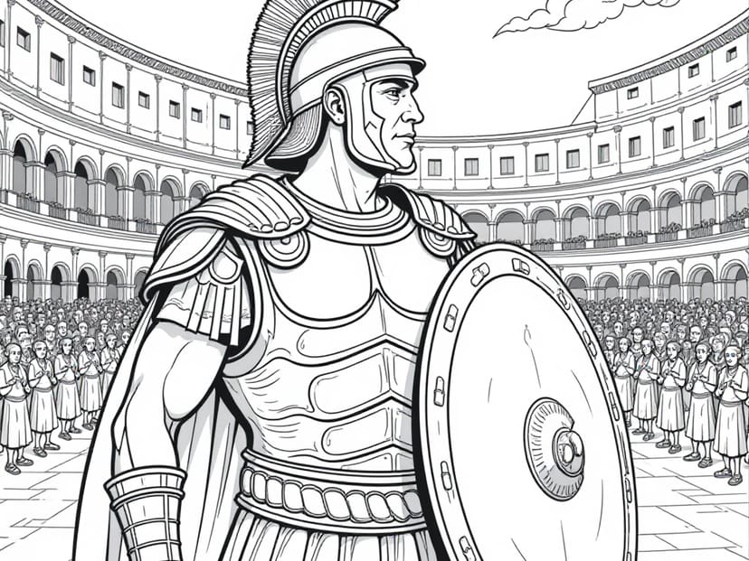Free Roman Empire Coloring Pages – free printable coloring page