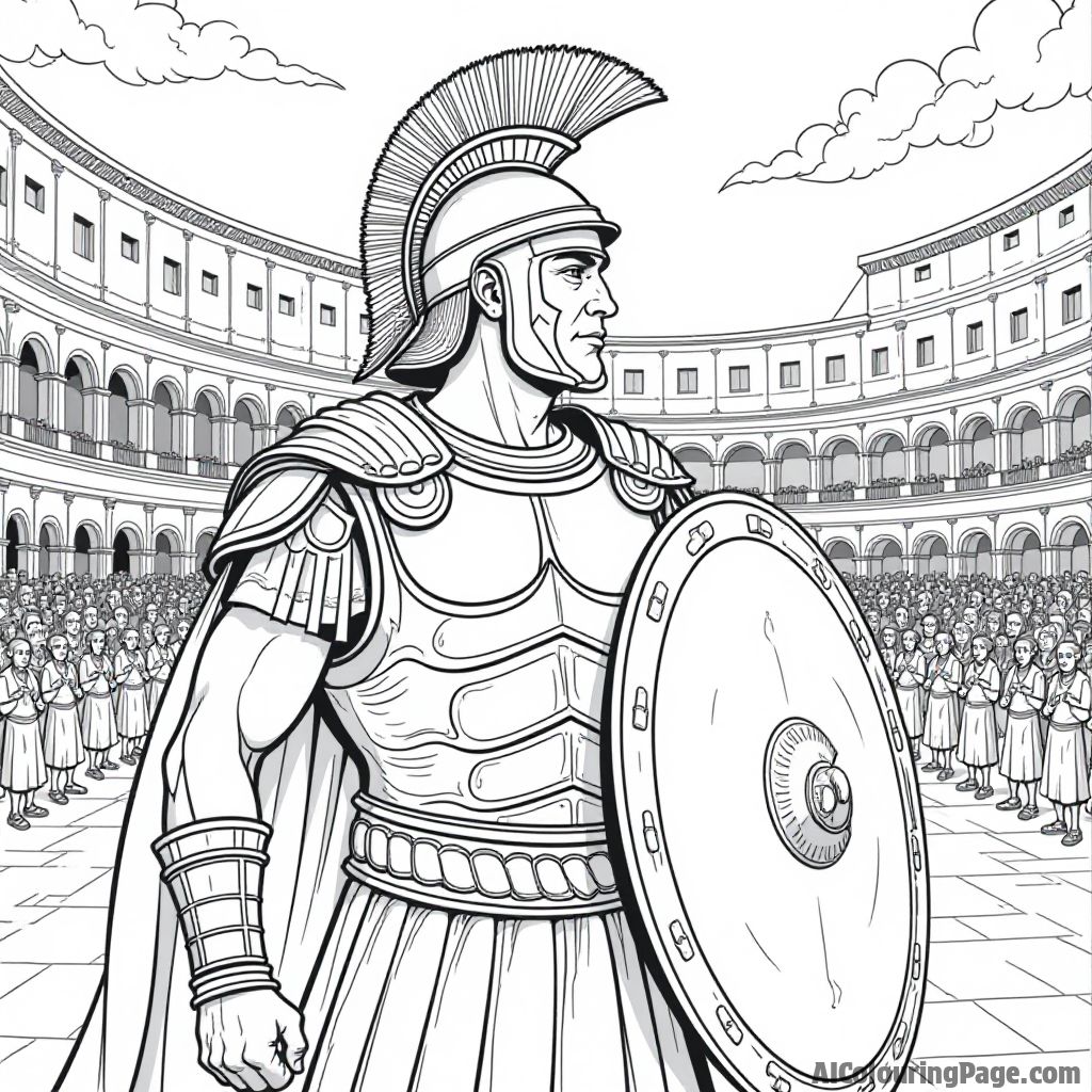 Free Roman Empire Coloring Pages – free printable history and mythology coloring pages