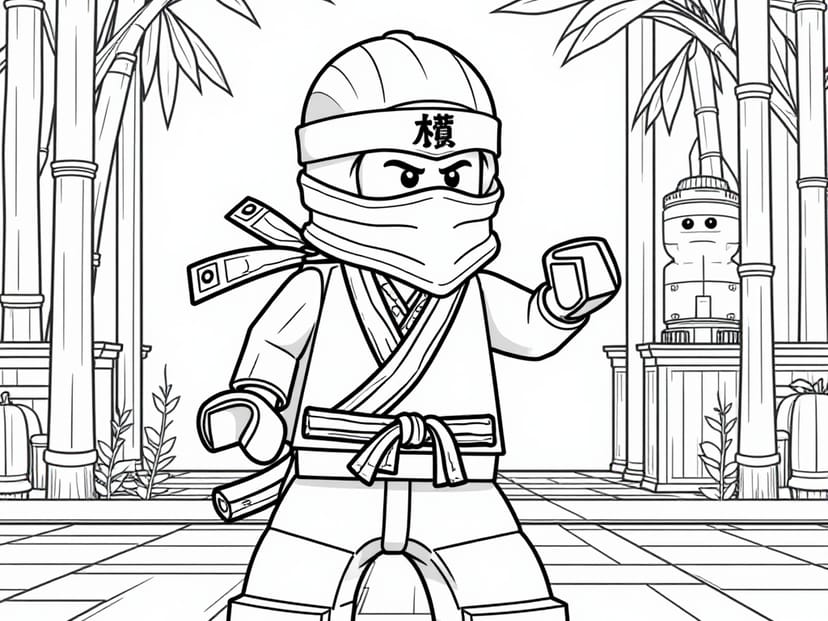 Free Lego Ninjago Coloring Pages – free printable coloring page
