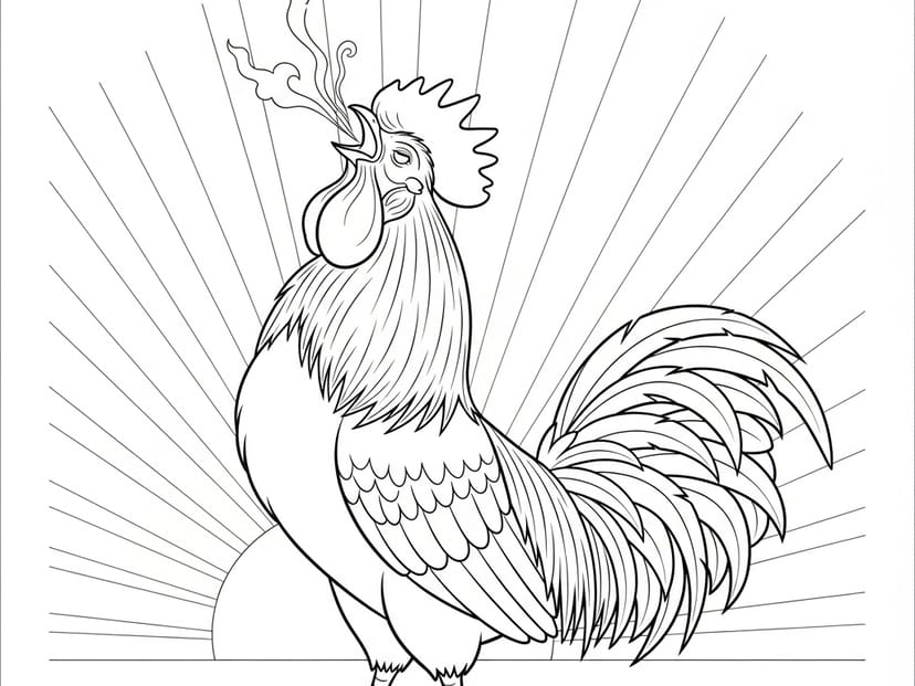 70 Free Chicken Coloring Pages (100% Free) – free printable coloring page