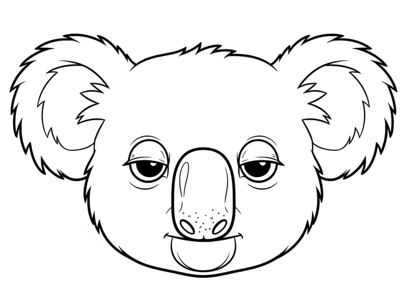 60 Free Koala Coloring Pages (Print & Download) – free printable coloring page