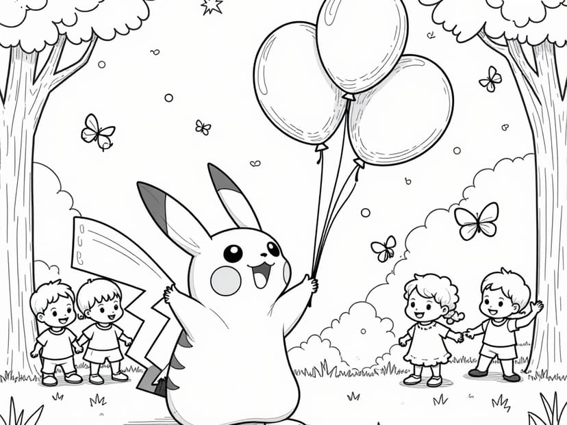 Free Pokemon Coloring Pages – free printable coloring page