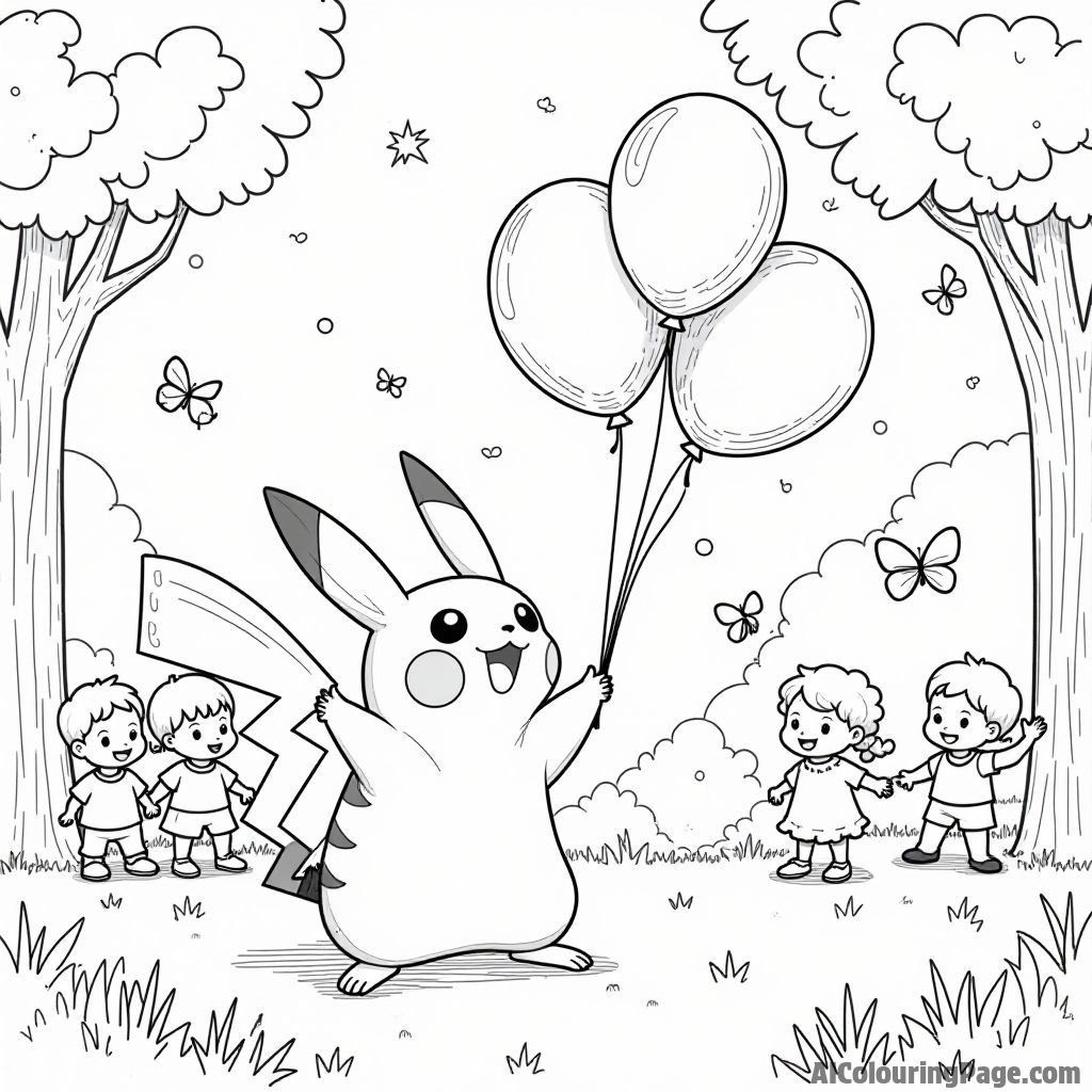 Free Pokemon Coloring Pages – free printable famous characters coloring pages